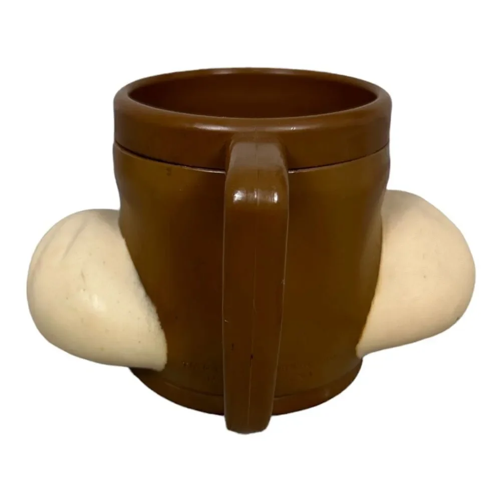 Vintage Warner Brothers Wiley Coyote 1993 Plastic Mug 3D mug